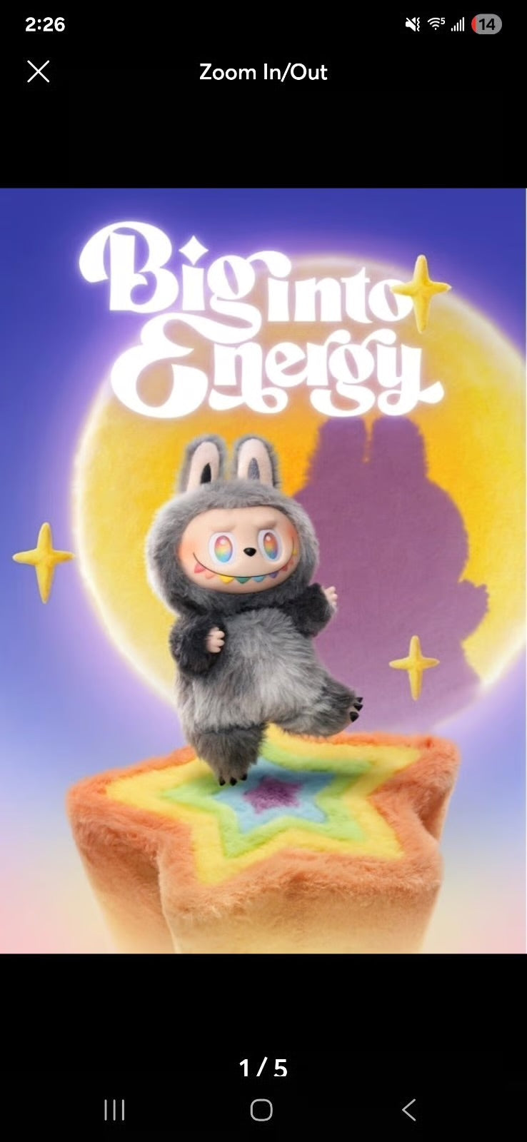 Big Into Energy Secret Labubu