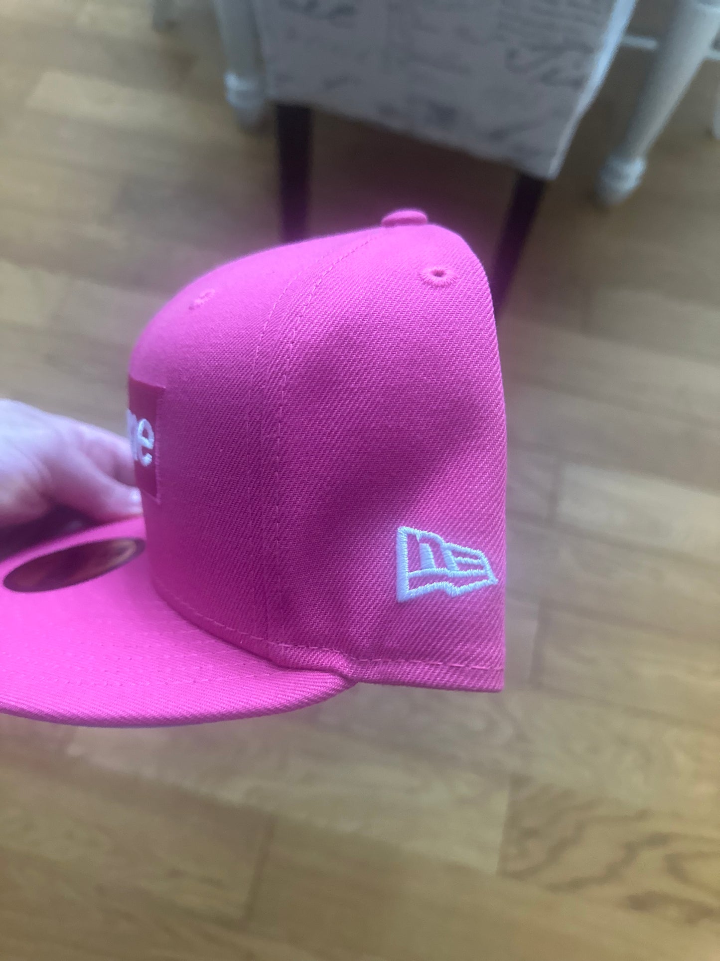 Supreme New Era Pink Breast Cancer Awareness Fitted Hat