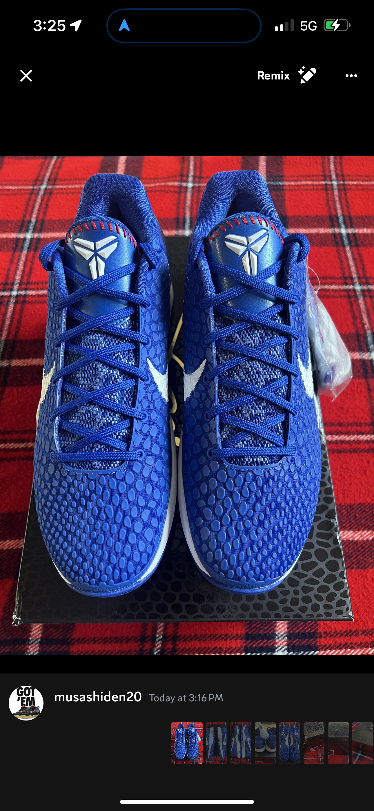 Kobe 6 Dodgers