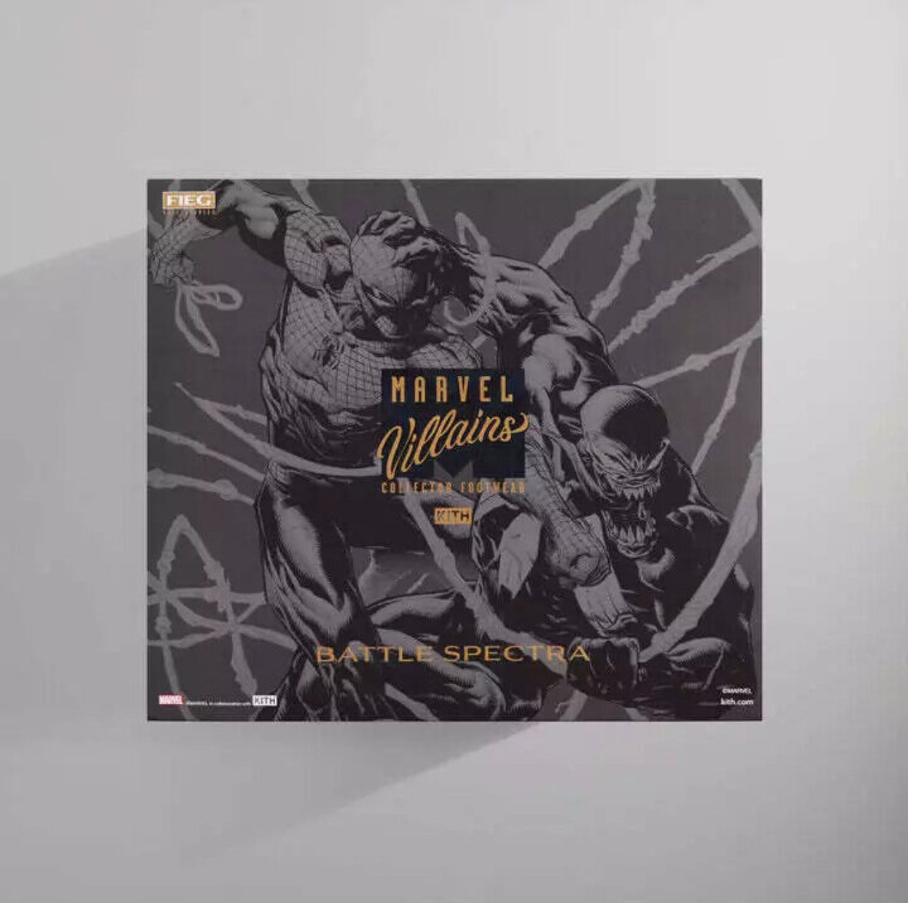 Kith Marvel ASICS Spider-Man/Venom Battle Pack (Comic Included)