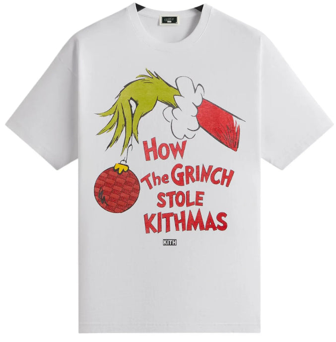 Kith x Grinch Book Title Vintage Tee