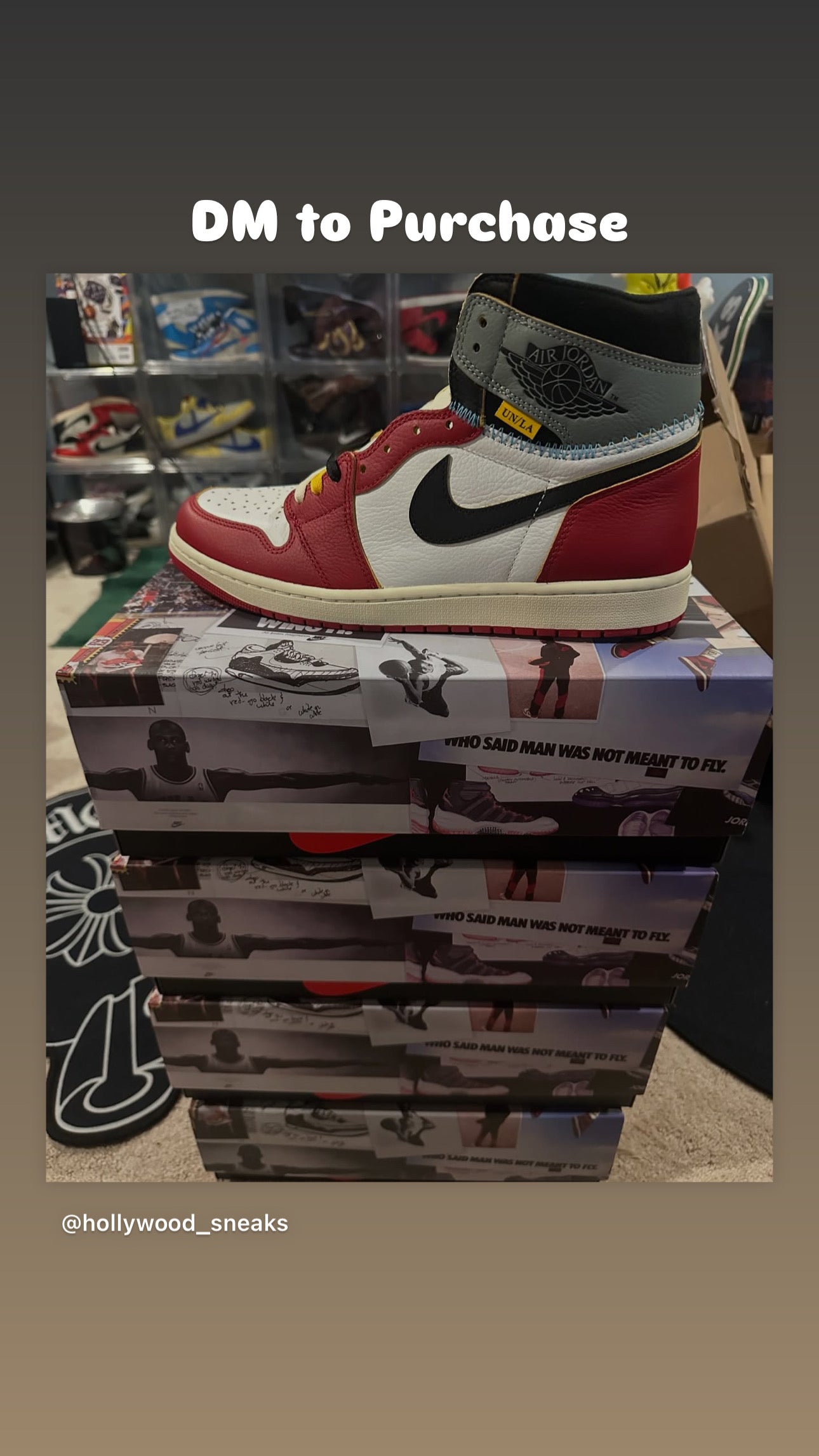 Jordan 1 Retro High Union LA Chicago Shadow