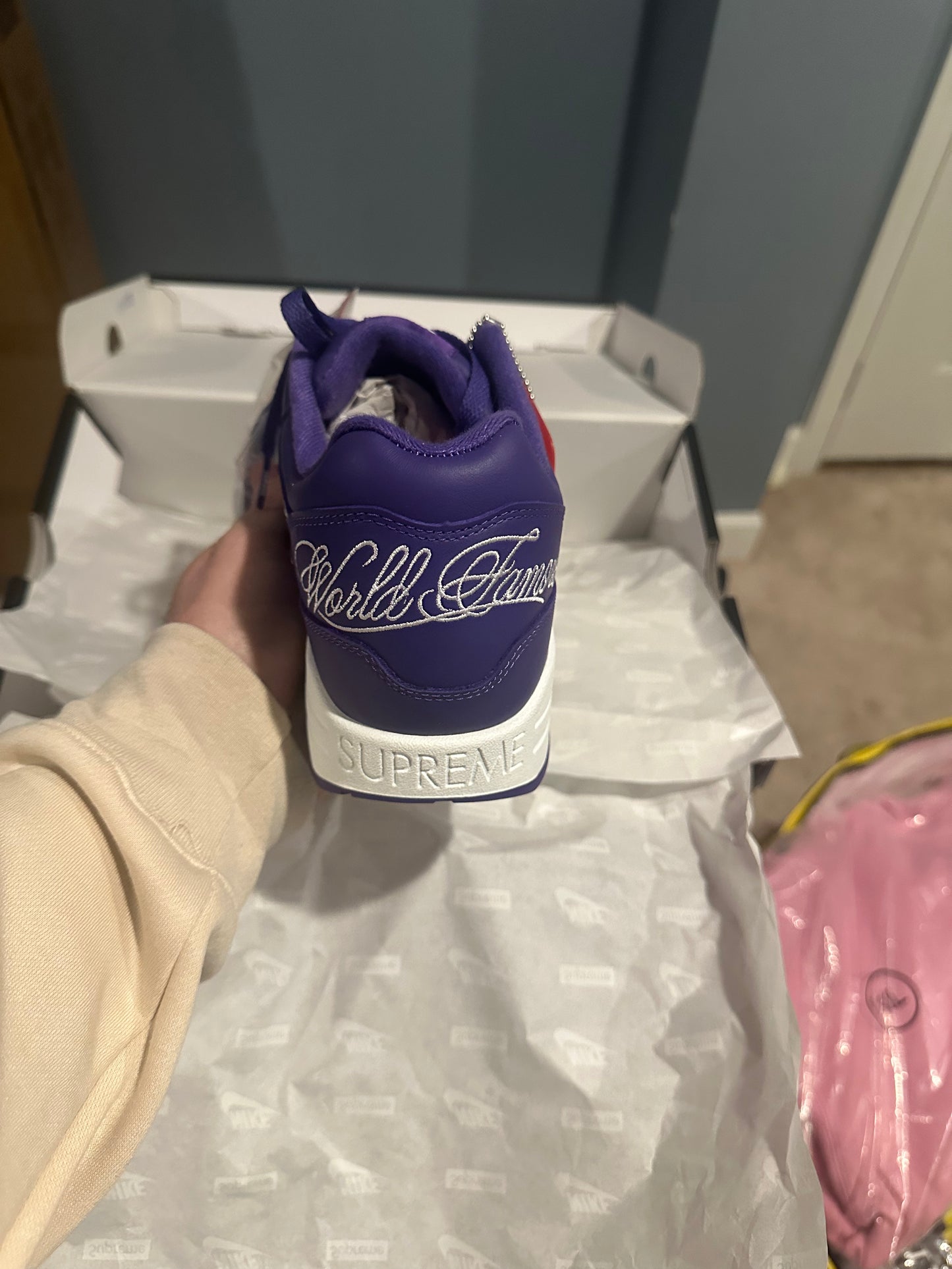 Supreme Air Max Purple