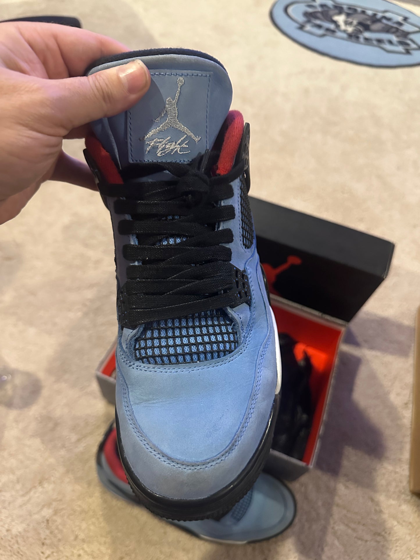 Size 10.5 - Travis Scott Jordan 4