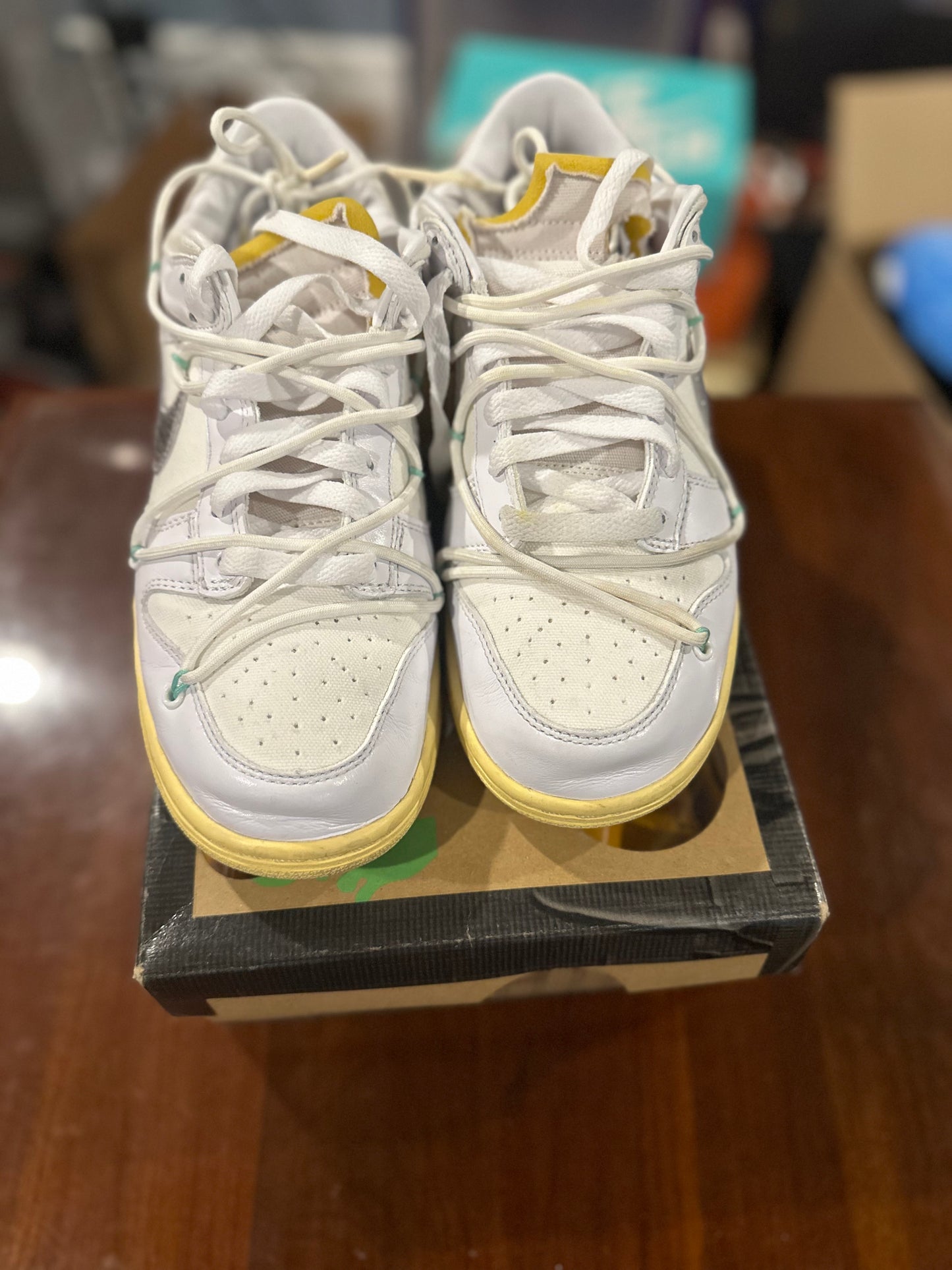 Size 8 Dunk Low Off White Lot 1