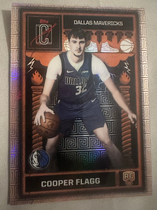 Cooper Flagg Topps Signature Class Odyssey Rookie Insert - Case Hit