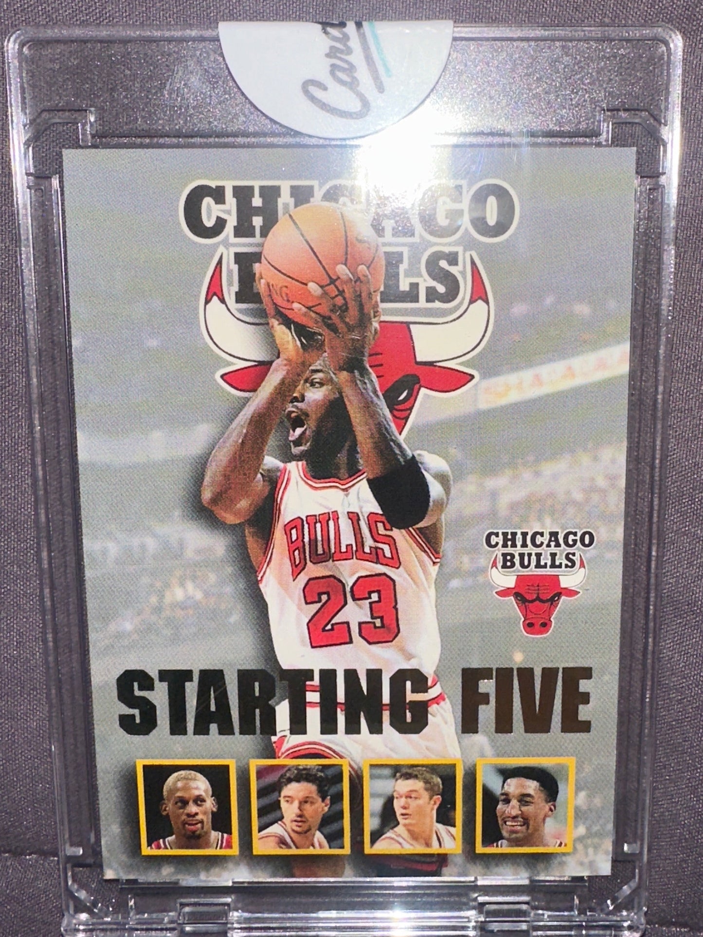 Michael Jordan 1996 Hoops Starting Five