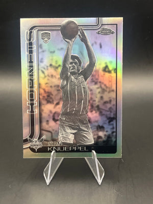 Kon Knueppel Negative Refractor RC Topps Chrome Update #154 SSP