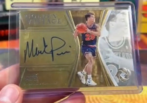 Mark Price Panini Opulence Golden Vintage Autographed Rare!