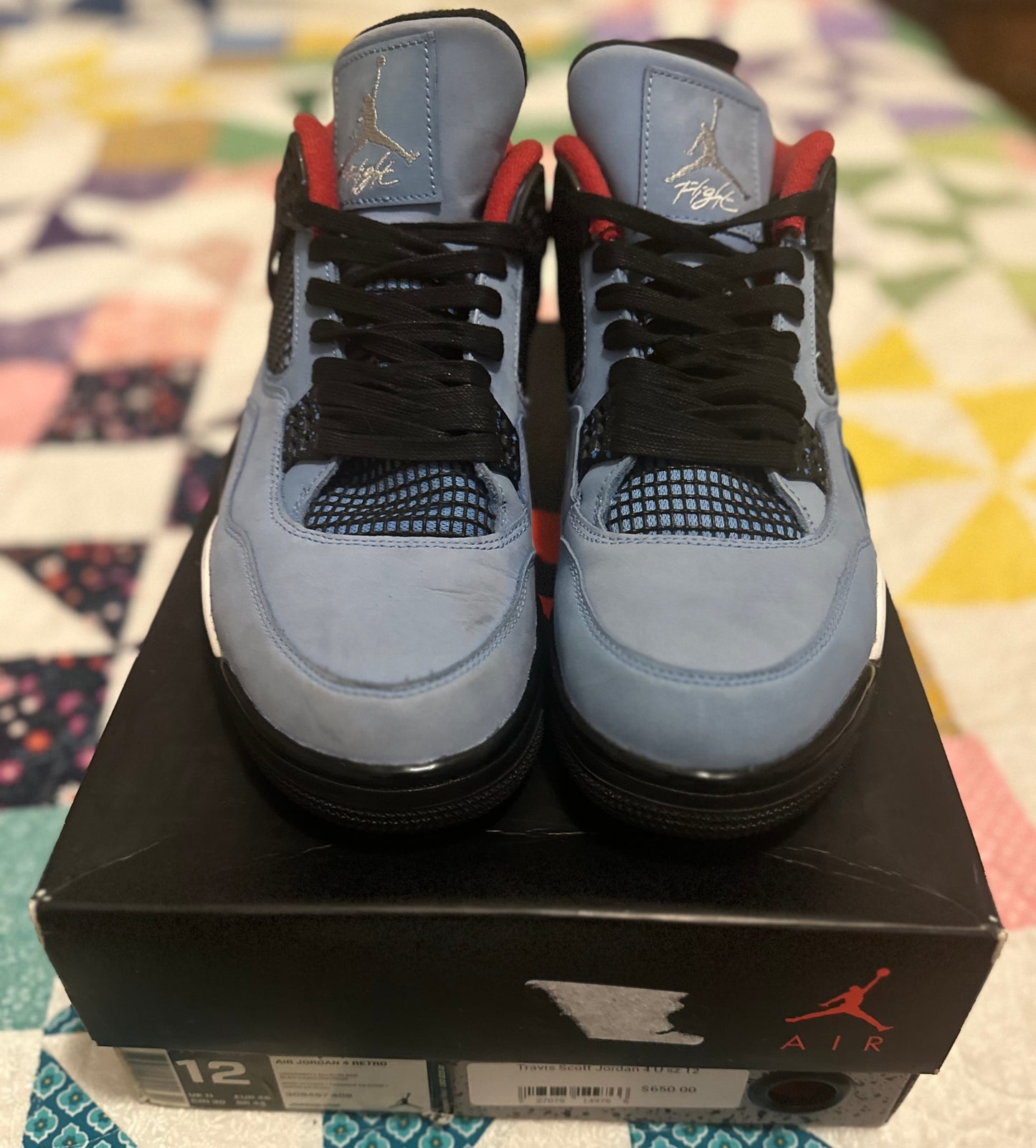 Size 12 - Travis Scott Jordan 4