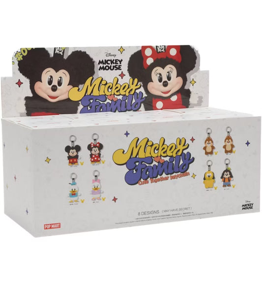 Mickey Family Together Series Plush Keychain Case