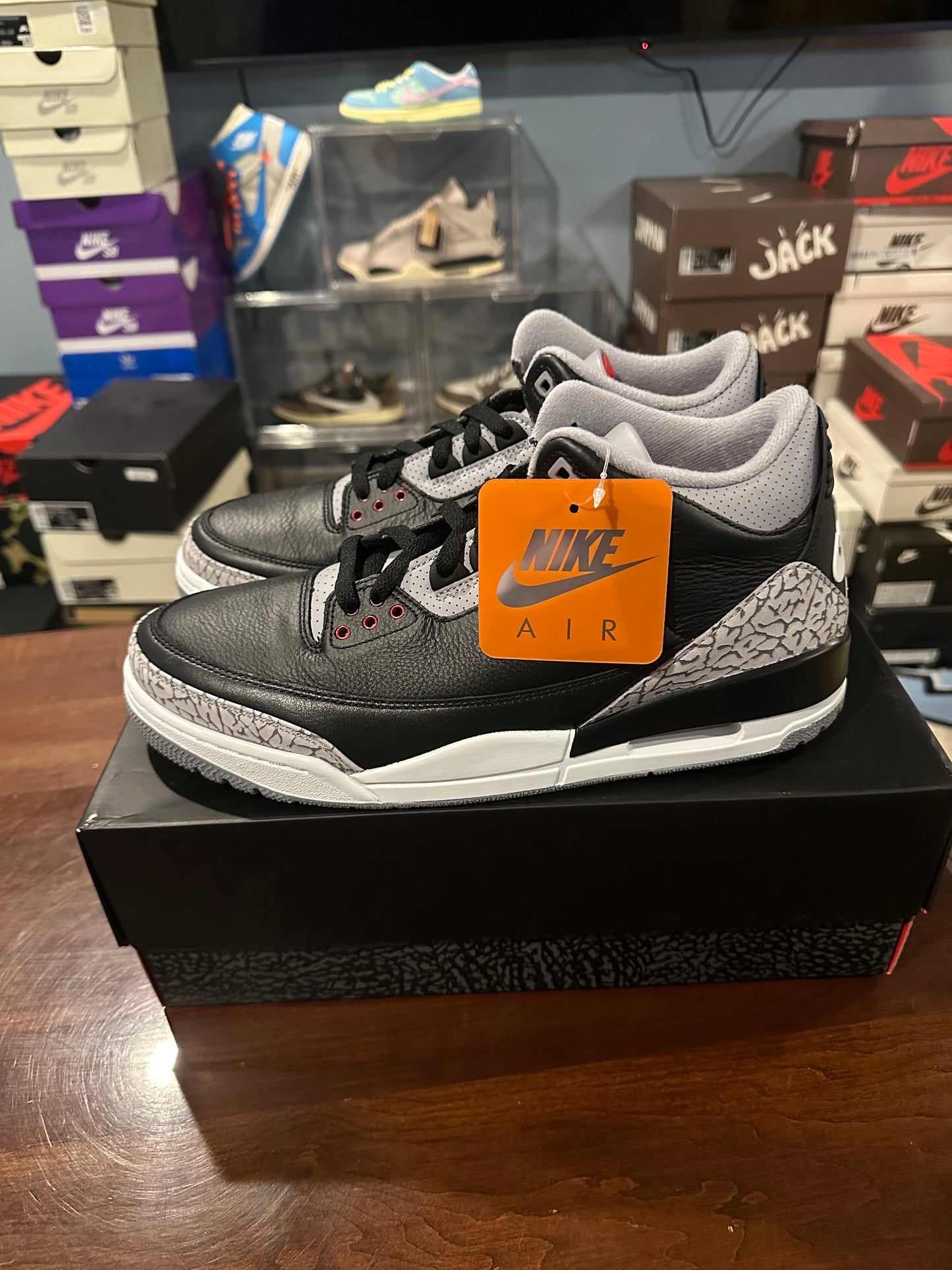 Size 10 - Unreleased Jordan 3 Black Cement