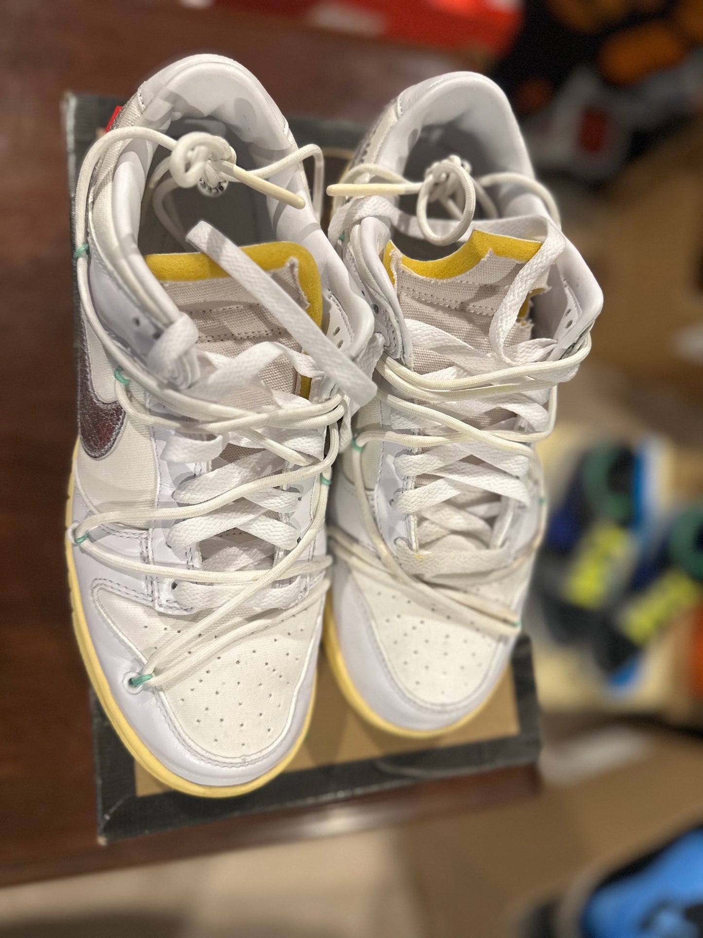 Size 8 Dunk Low Off White Lot 1