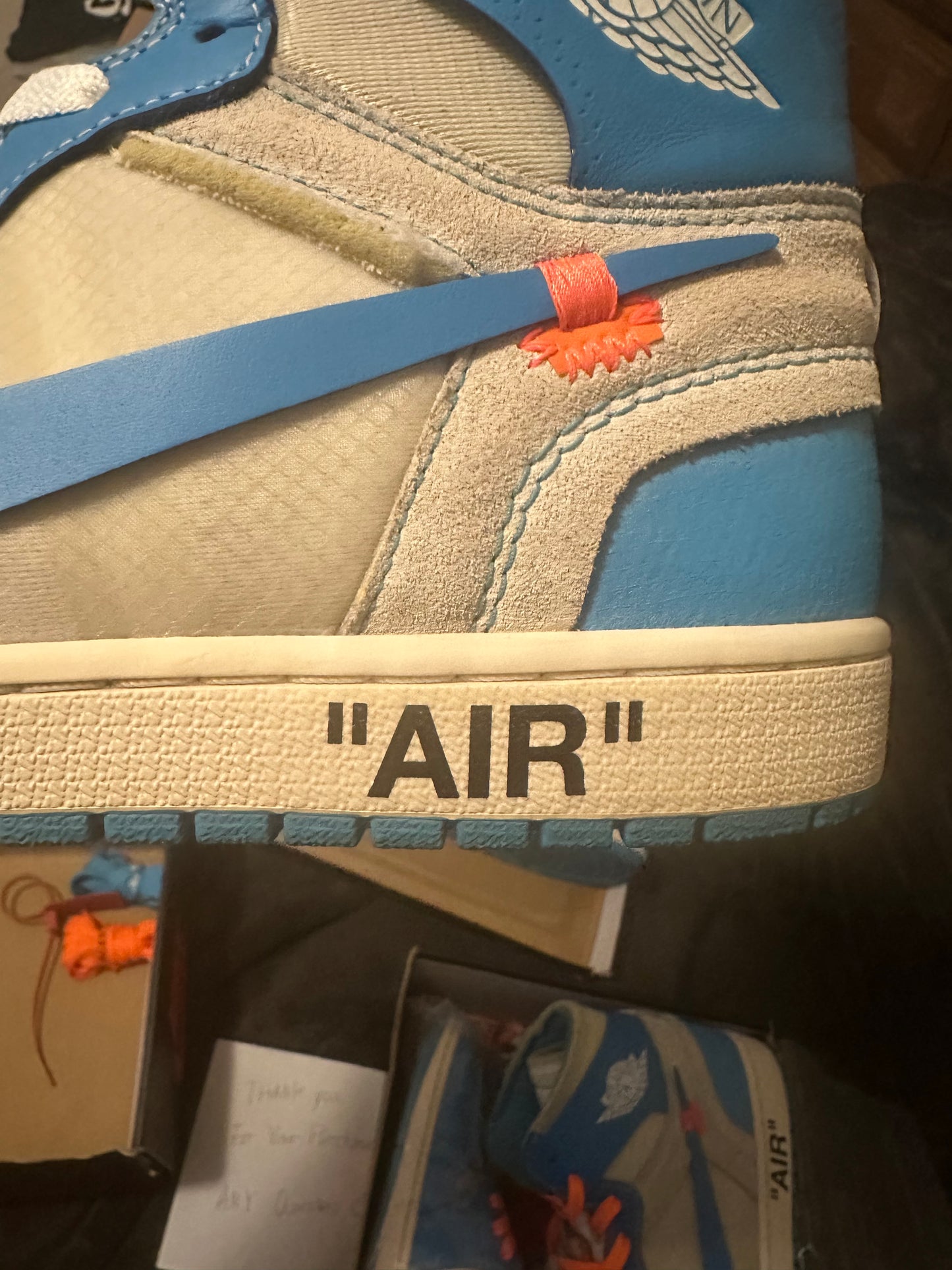 Size 11.5 - Jordan 1 Off White UNC