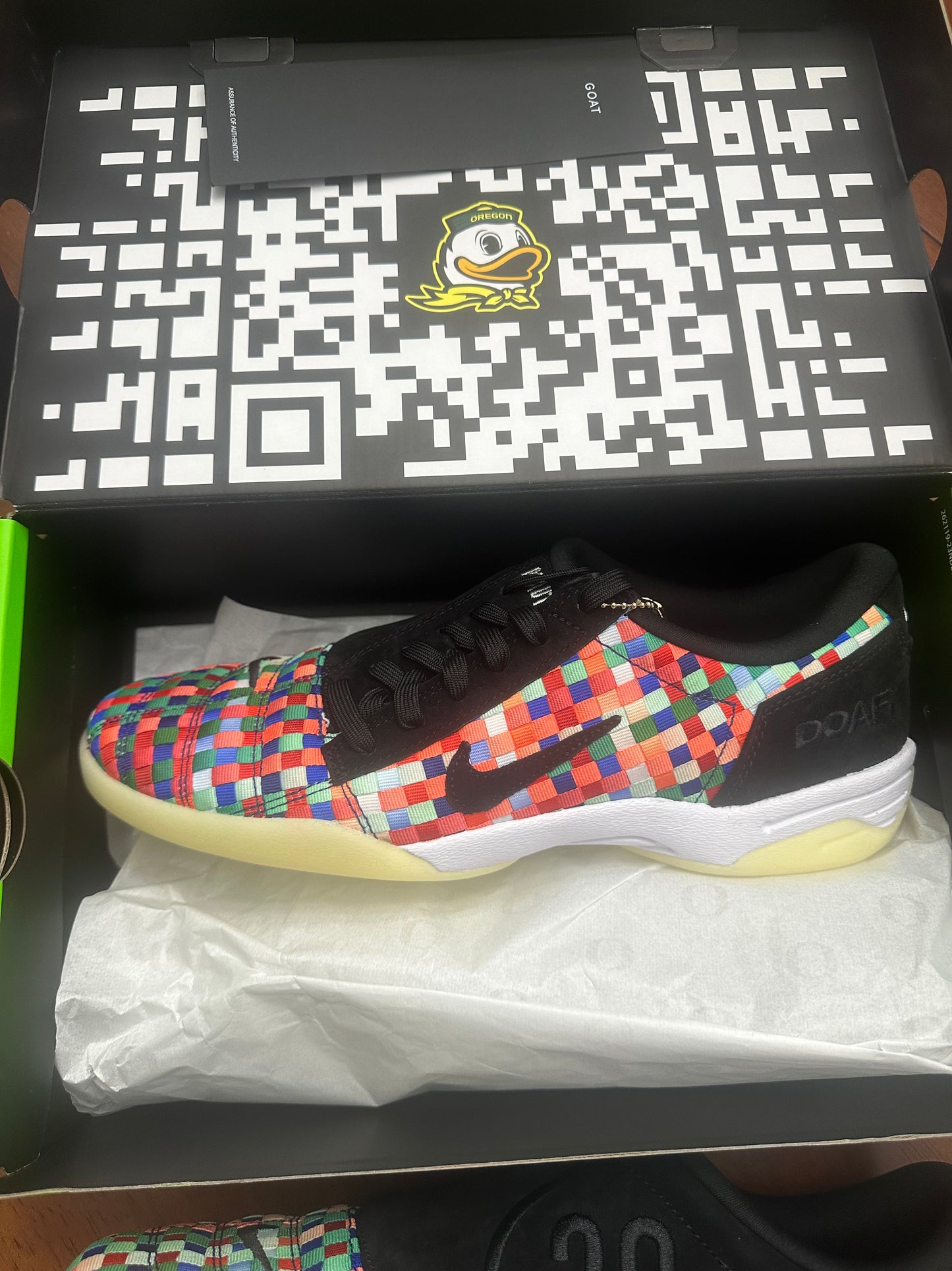 Nike Total 90 Ducks of a Feather Oregon Ducks Beautiful Game Sz 11