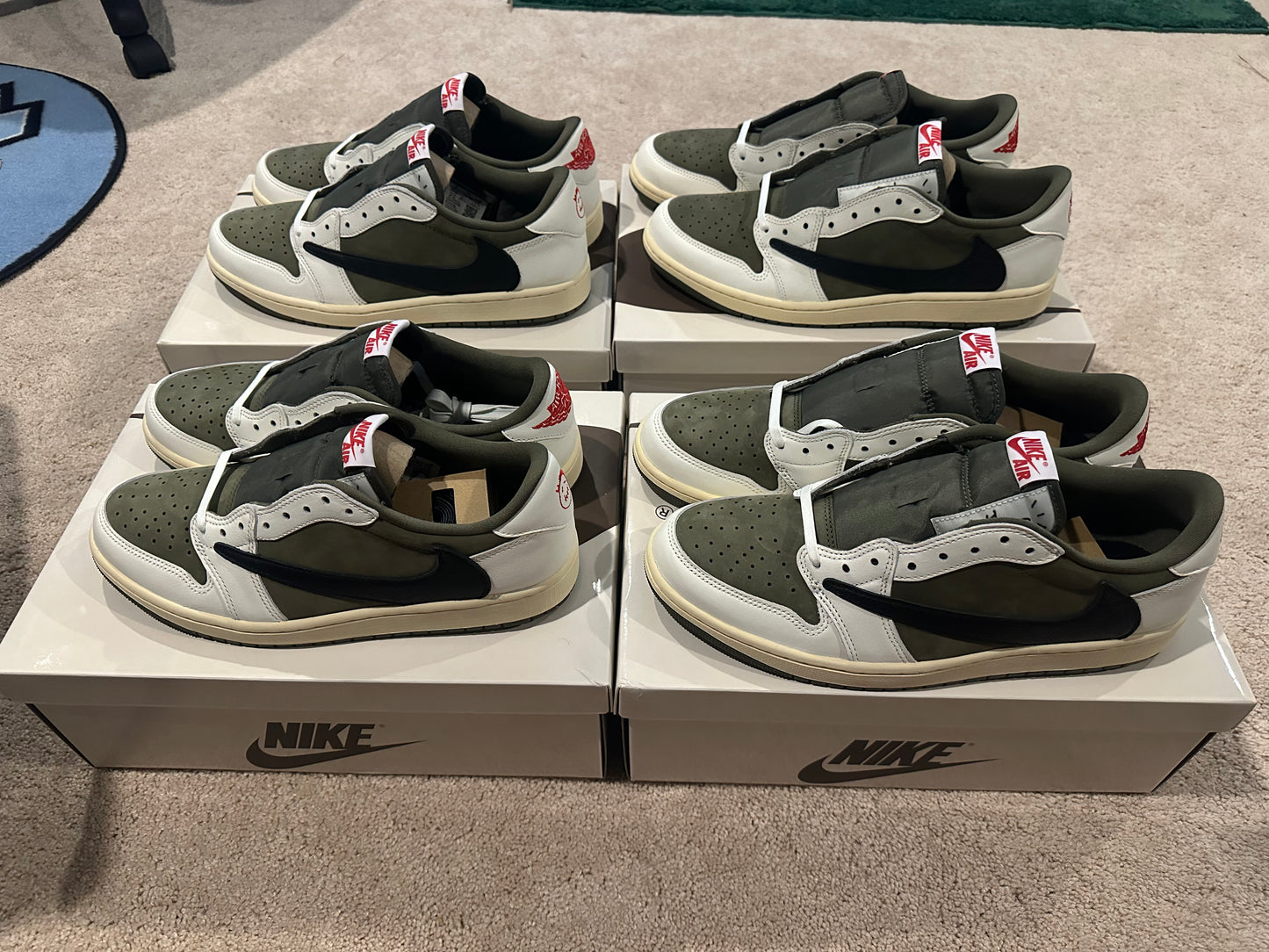 Travis Scott Medium Olive