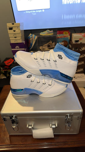 Jordan 17 Retro University Blue with Briefcase