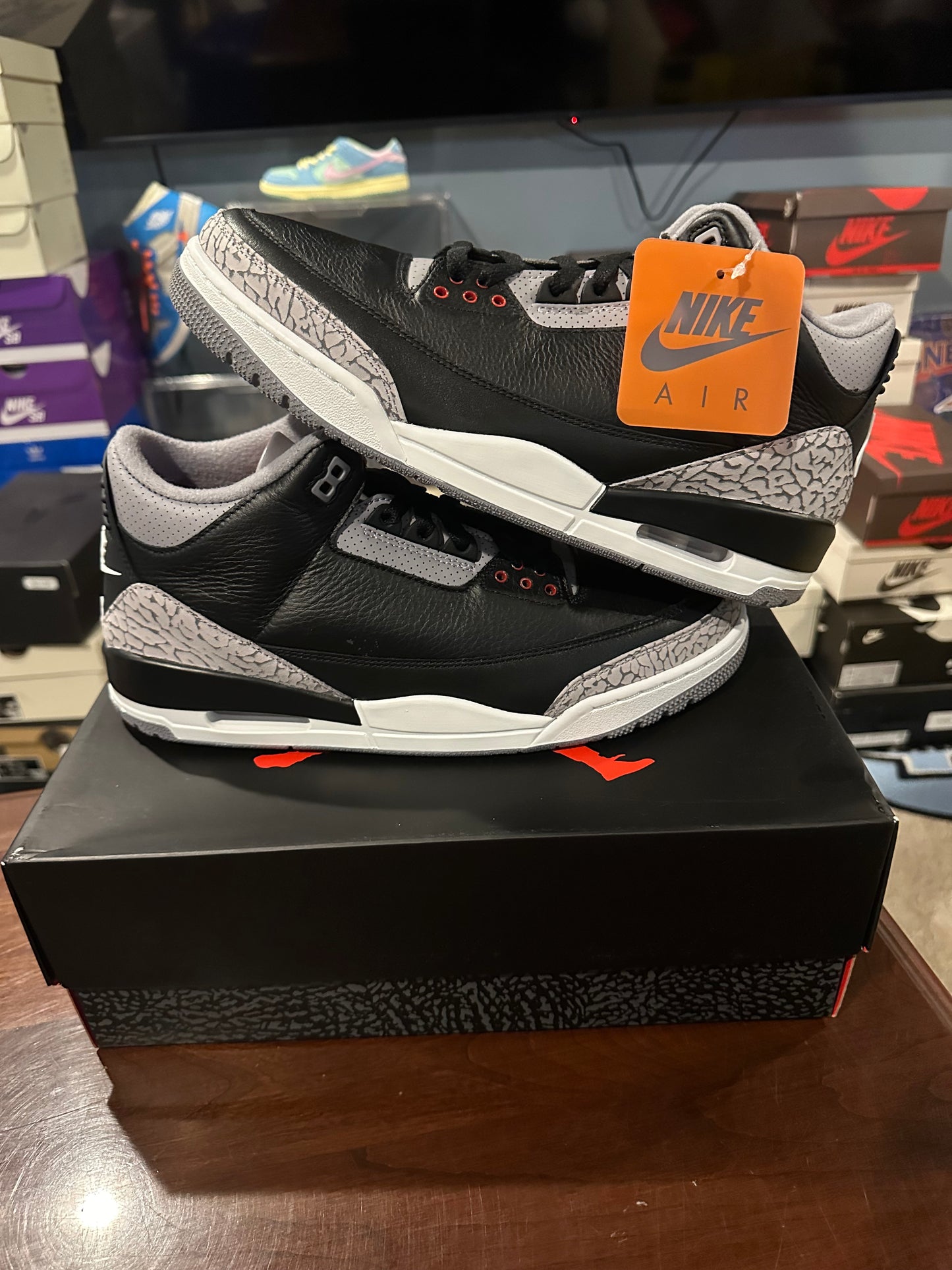 Size 10 - Unreleased Jordan 3 Black Cement