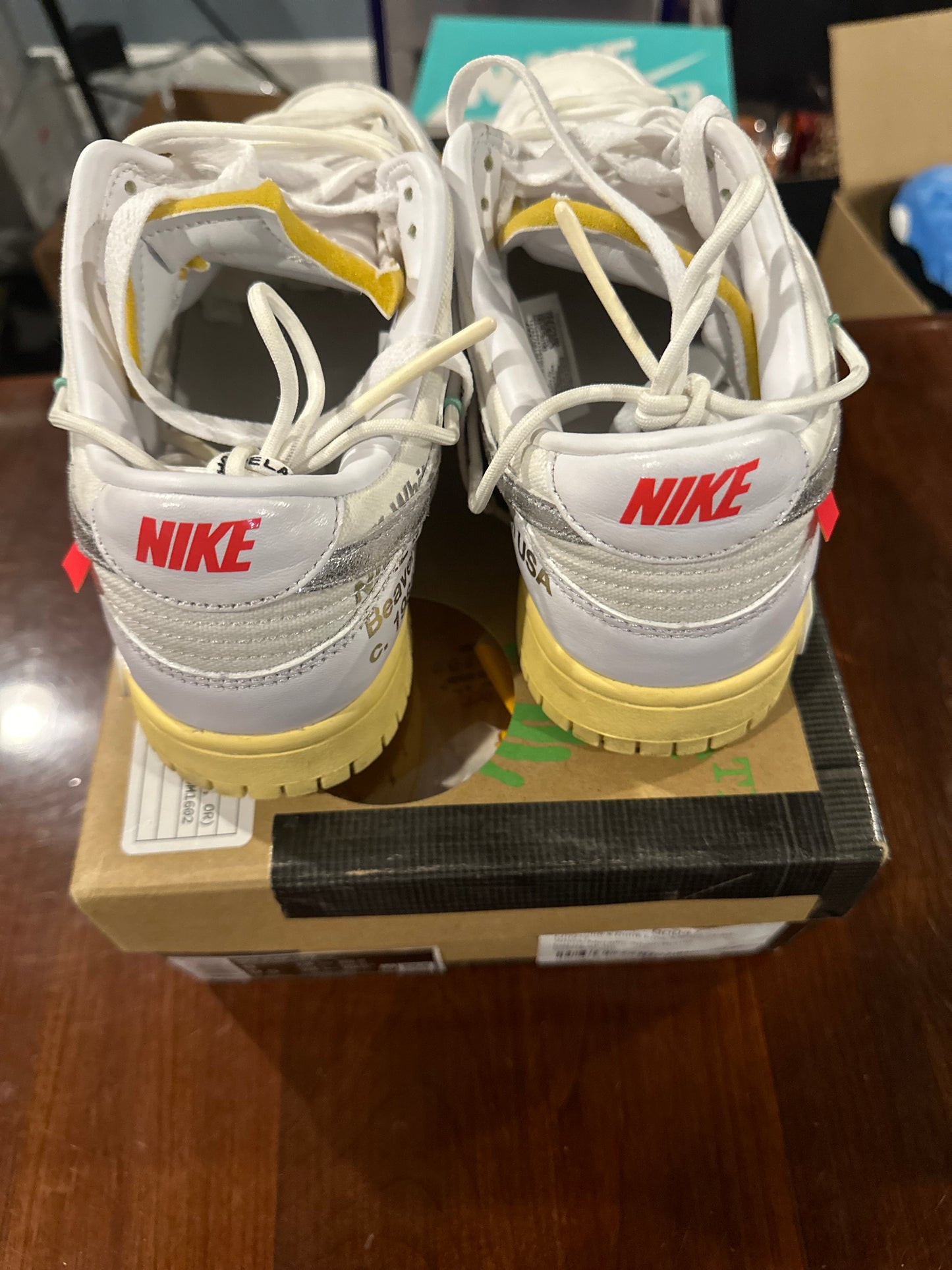 Size 8 Dunk Low Off White Lot 1