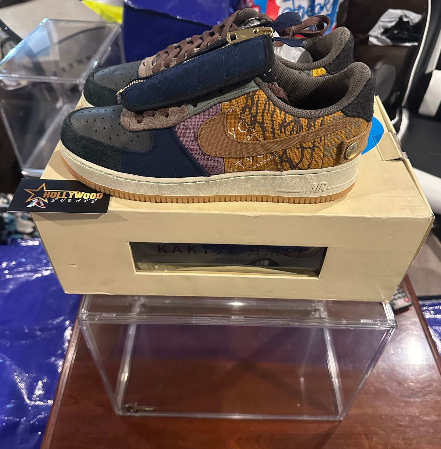 Size 10.5 - Travis Scott Air Force Cactus Jack