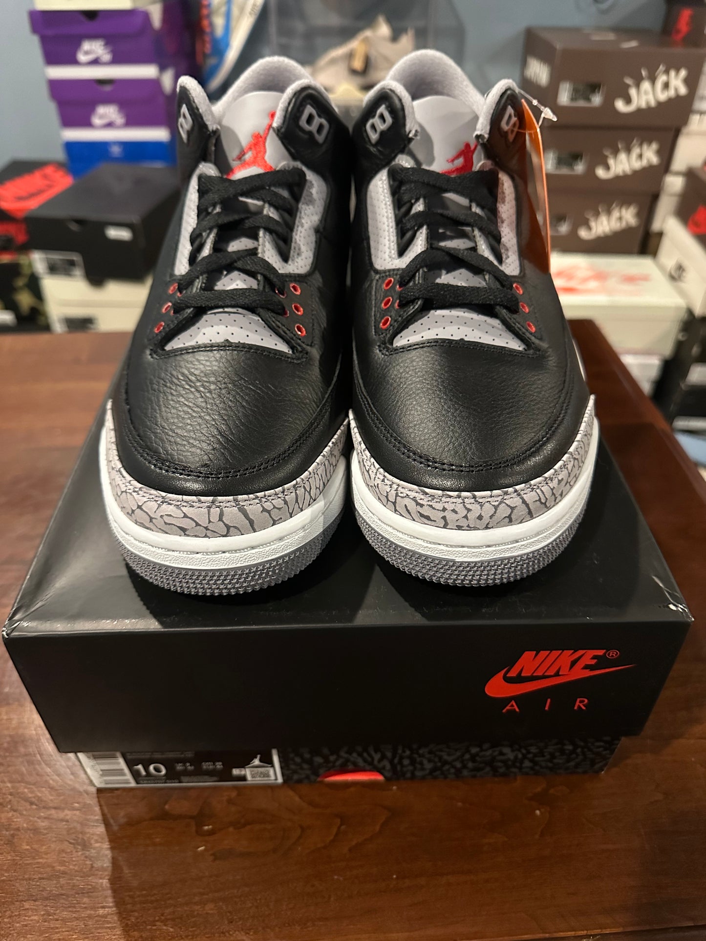 Size 10 - Unreleased Jordan 3 Black Cement