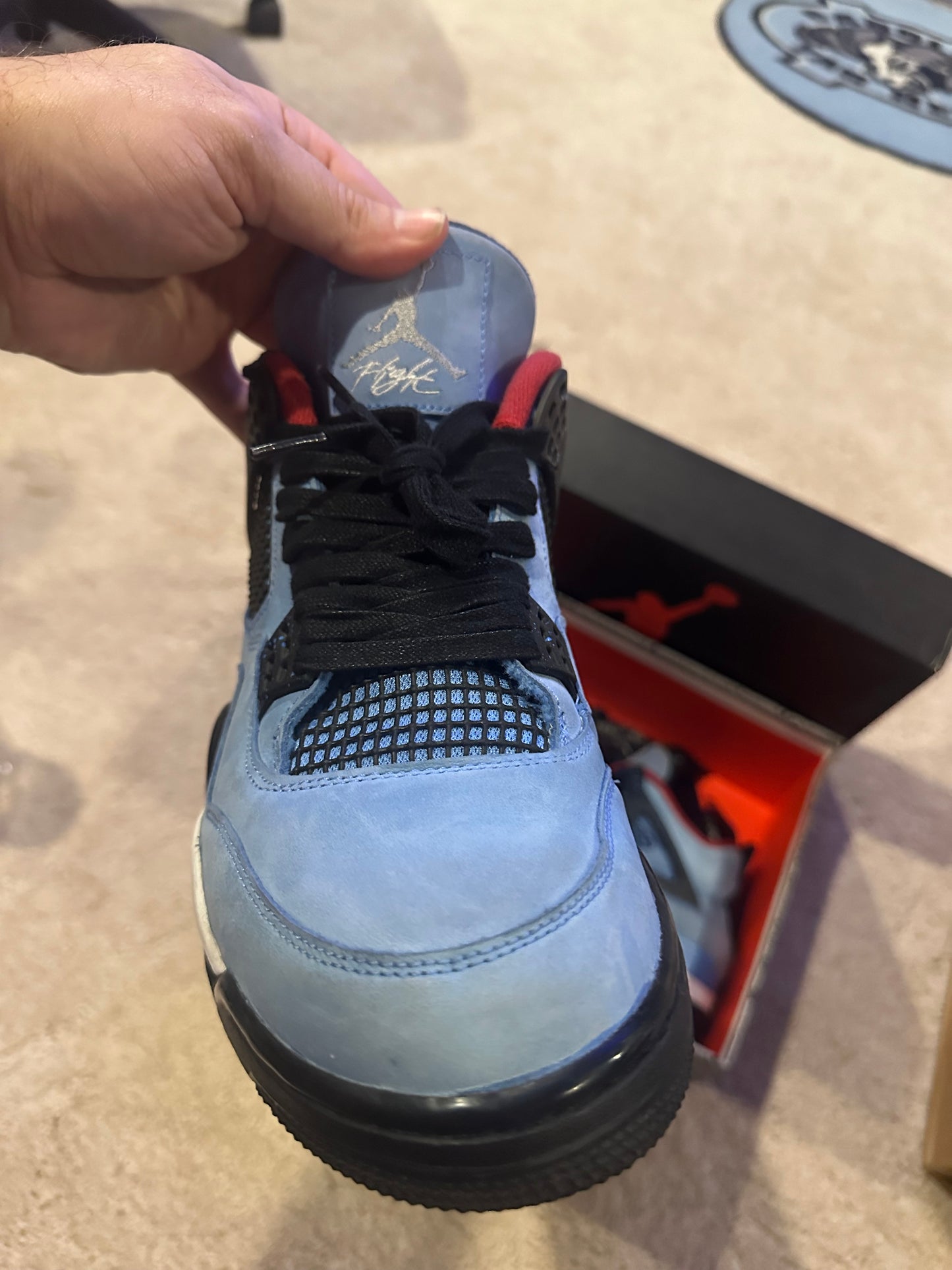 Size 10.5 - Travis Scott Jordan 4