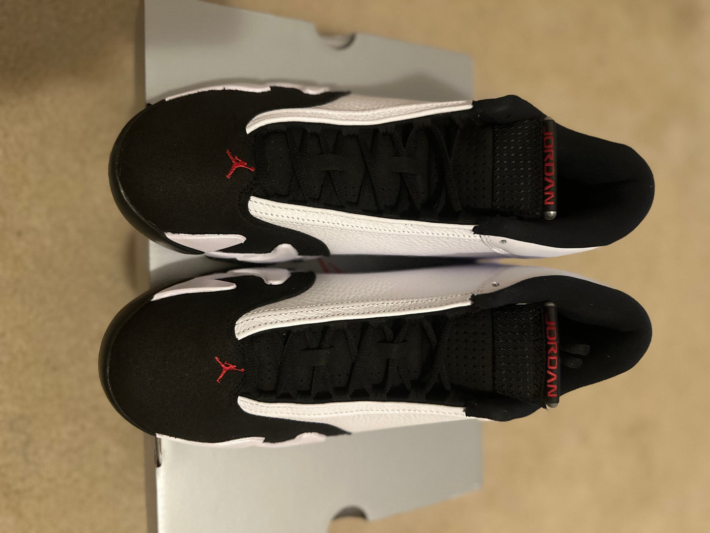 Jordan 14 Black Toe