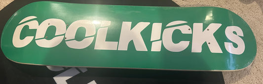 Cool Kicks Green Skateboard