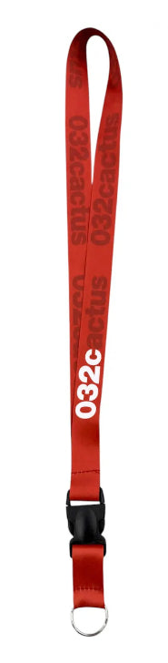 Travis Scott x 032C Lanyard Red Limited Edition